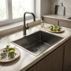 stainless-steel-kitchen-sink-modern-design-gunmetal